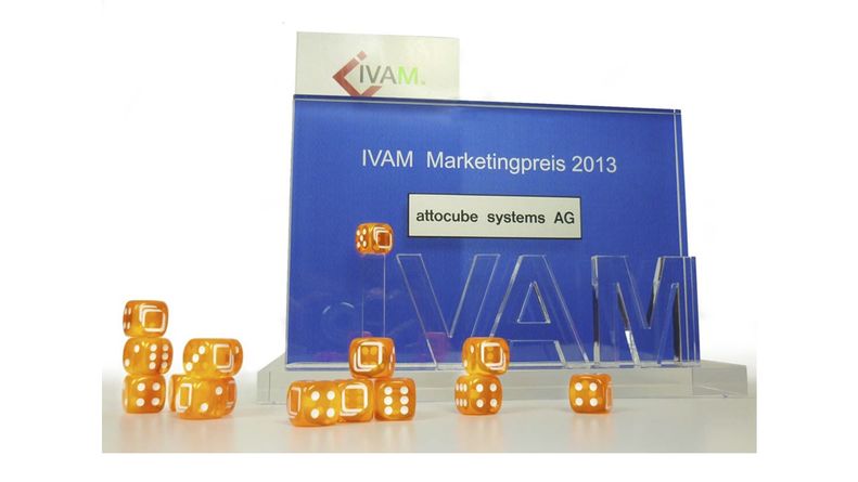 Auszeichnung IVAM Marketingpreis 2013